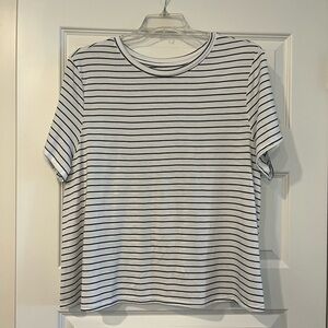 Old Navy Striped Active Top with Open Back, Size XXL